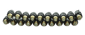 Bullet bracelet black on black DRT projos