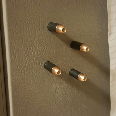 9mm Bullet Magnets for your fridge or toolbox - set of 10
