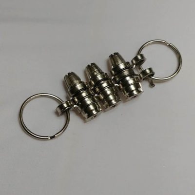 Complete Nickel Keychain - 9mm RIP Ammo